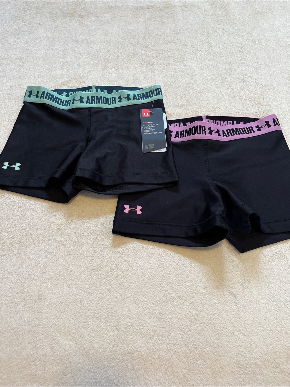 Under Armour | Women’s Black Compression Shorts NWT S